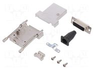 Connector: D-Sub; PIN: 26; plug; female; soldering; for cable; black ENCITECH