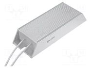 Resistor: wire-wound; with heatsink; 2.2Ω; 200W; ±5%; 165x60x30mm SR PASSIVES