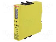Module: safety relay; 24VDC; for DIN rail mounting; SENTRY; IP20 ABB