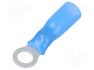 Tip: ring; M5; Ø: 5.3mm; 1.5÷2.5mm2; crimped; for cable; blue; 150°C 