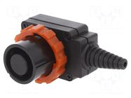 Connector: circular; soldering,screw terminal; male; CLIFFCON CLIFF