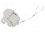 Protection cover; size 21.21; with latch; IP44,IP66,IP67,IP69 ILME