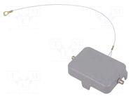 Protection cover; size 44.27; for latch; IP65,IP66,IP69; C-TYPE ILME