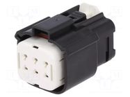Connector: automotive; plug; female; MX150L; 600V; PIN: 6; IP67 MOLEX