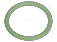 O-ring gasket; FPM; Thk: 2mm; Øint: 55mm; M63; green; -40÷200°C HUMMEL