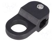 Holder; polyamide; Mount.hole diam: 19mm; D: 12mm; S: 10mm ELESA+GANTER