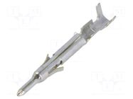 Contact; male; Mini Universal MATE-N-LOK; brass; tinned; bulk TE Connectivity