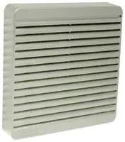 FILTER FAN GRILL, 150MM X 150MM, GREY