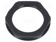 Nut; M40; polyamide; UL94V-2; 50mm; black; Thread: metric; Pitch: 1.5 LAPP