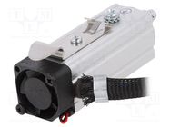 Blower; heating; CIRRUS 25/2; 30W; 24VAC,24VDC; 230V; IP20; 5.1m3/h DBK Technitherm