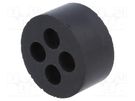 Insert for gland; 4mm; M20; IP54; NBR rubber; Holes no: 4 LAPP
