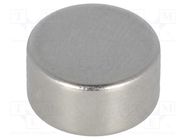 Magnet: permanent; neodymium; Ø10x5mm; NdFeB; 350mT ASSEMTECH
