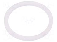 Gasket; polyetylene; Thk: 2mm; Øint: 32mm; Øout: 38mm; M32; -30÷70°C HUMMEL