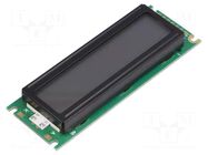 Display: LCD; alphanumeric; STN Positive; 16x2; 85x30x12.7mm; LED POWERTIP