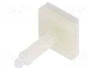 PCB distance; polyamide; L: 15.9mm; self-adhesive,snap fastener DREMEC