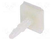 PCB distance; polyamide; L: 11.1mm; self-adhesive,snap fastener DREMEC