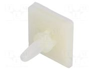 PCB distance; polyamide; L: 6.4mm; self-adhesive,snap fastener DREMEC