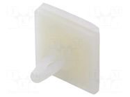 PCB distance; polyamide; L: 4.8mm; self-adhesive,snap fastener DREMEC