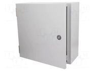 Enclosure: multipurpose; X: 400mm; Y: 400mm; Z: 200mm; SR2; steel ABB