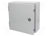 Enclosure: multipurpose; X: 300mm; Y: 300mm; Z: 150mm; SR2; steel ABB