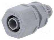 Straight terminal connector; Thread: metric,outside; -10÷110°C LAPP