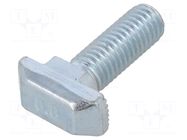 Screw; for profiles; Width of the groove: 10mm; L: 25mm; steel FATH