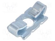 Mounting coupler; for profiles; Width of the groove: 8mm; ESD FATH