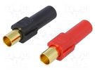Plug; DC supply; XT150; female; PIN: 2; for cable; soldering; 60A AMASS