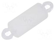 PCB distance; polyamide; L: 10mm; latch/latch; UL94V-2 DREMEC