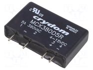Relay: solid state; Ucntrl: 4÷15VDC; 5A; 48÷530VAC; MCX; 1-phase SENSATA / CRYDOM