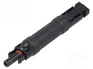 Coupler; IP67; straight; 20A; 10.3x38mm; solar male,solar female NINIGI
