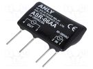 Relay: solid state; Ucntrl: 80÷280VAC; 6A; 24÷280VAC; THT; SIP ANLY ELECTRONICS