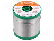 Tin; lead free; Sn99,3Cu0,7+NiGe; 0.7mm; 0.5kg; reel; 227°C STANNOL