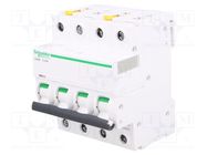 Circuit breaker; 400VAC; Inom: 25A; Poles: 4; Charact: C; 6kA; IP20 SCHNEIDER ELECTRIC