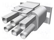 Connector: wire-wire/PCB; plug; male/female; PIN: 6; MLX; straight MOLEX