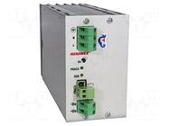 Power supply: switching; for building in,modular; 600W; 48VDC MERAWEX
