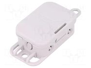 Enclosure: junction box; X: 40mm; Y: 56mm; Z: 23mm; polypropylene PP SPELSBERG