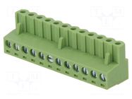 Connector: pluggable terminal block; plug; female; 12A; 250V; 1x12 XINYA