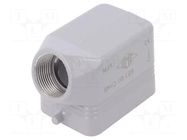 Enclosure for connectors: HDC; size 44.27; for cable; for latch ILME