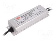 Power supply: switching; LED; 100W; 54VDC; 1.78A; 100÷305VAC; IP67 MEAN WELL