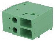 Connector: PCB terminal block; terminal; 32A; 630V; straight; 1x2 DEGSON ELECTRONICS