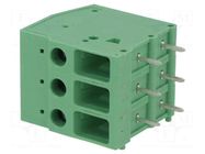 Connector: PCB terminal block; terminal; 32A; 630V; angled 90° DEGSON ELECTRONICS