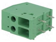 Connector: PCB terminal block; terminal; 32A; 630V; angled 90° DEGSON ELECTRONICS