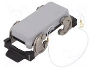 Protection cover; size 77.27; with double latch; IP66; C-TYPE ILME