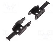 Bracket; OptoHiT; rigid; for cable chain IGUS