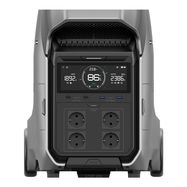 Set: EcoFlow Delta Pro 3 power station + 2x 400W photovoltaic panel., ECOFLOW