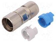 Enclosure for connectors: M23; for cable; ComLock; straight HARTING