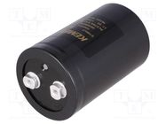 Capacitor: electrolytic; 5.1mF; 400VDC; Ø66x105mm; Pitch: 28.5mm KEMET