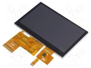 Display: TFT; 4.3"; 480x272; Illumin: LED; Dim: 105.5x67.2x4.6mm RAYSTAR OPTRONICS