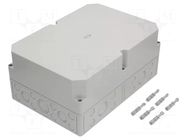 Enclosure: multipurpose; X: 254mm; Y: 361mm; Z: 165mm; TK PS; grey SPELSBERG